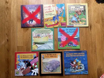 LIVRES POUR ENFANT (5$ ch/25$ le lot de 6 livres), View more