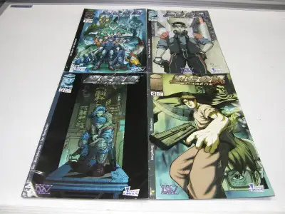 Ensemble de 4 Comic Book BD Ncon Cyber # 1-2-3-4 (Allemand) - 5$ Le Labyrinthe du Jouet / La Belle B...