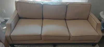 Couch & 2 × end tables, View more