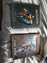 Both 2018 and 2021 War Hammer AOS rules books