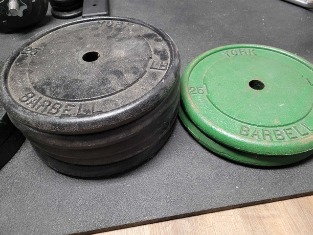 Cast Iron weight plates  in Exercise Equipment in Hamilton - Image 3
