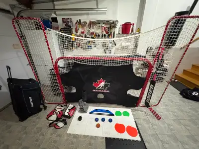 Filet de hockey avec accessoires de hockey, View more