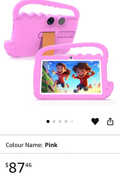 Amazon kids case carry and new tablet ordered pink was blue, View more
