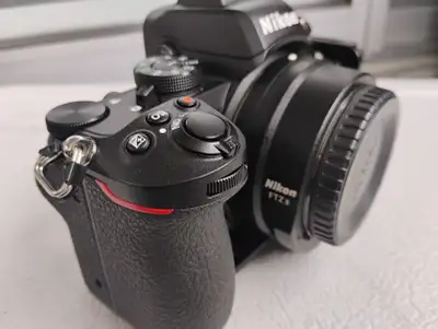 Nikon Z50 mirrorless camera, like new. Two batteries and charger, View more