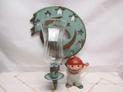 PartyLite "Moondance Sconce" with peglight, View more