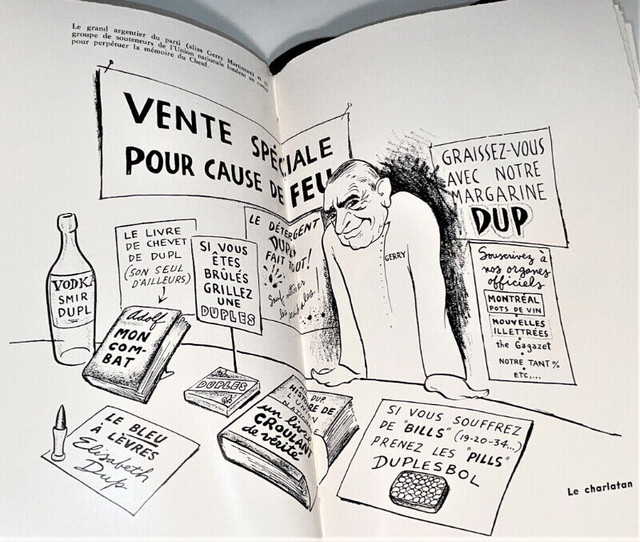 Normand Hudon - À la potence - Caricatures - Coffret dans Art et objets de collection  à Ville de Montréal - Image 4
