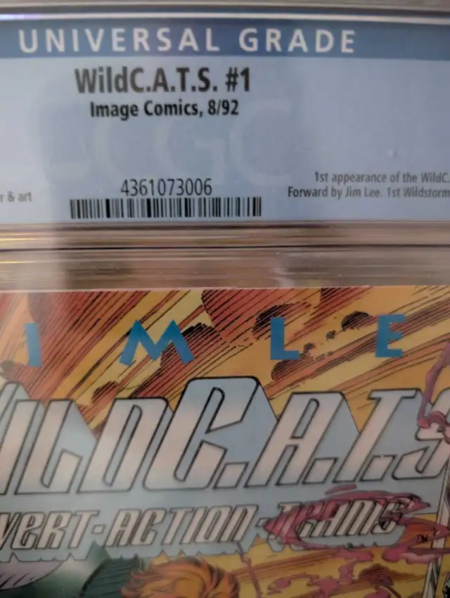 Wildcats cgc #1 9.8 in Comics & Graphic Novels in City of Montréal - Image 3