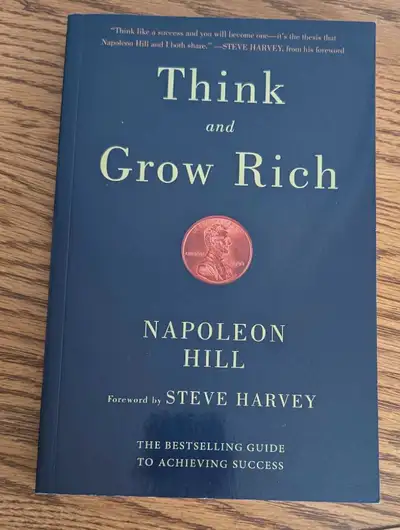 Napoleon Hill - Think and Grow Rich Good Condition. Small crease on back corner