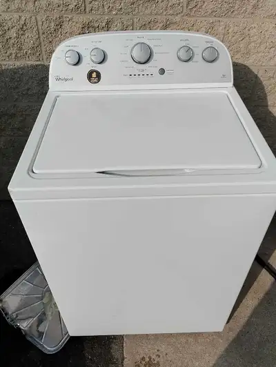 whirlpool top load washer 30 days warranty delivery available , View more