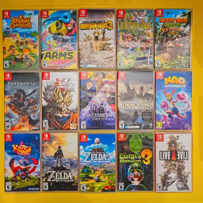 Lots of Switch Games for Sale!!, View more
