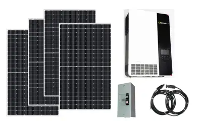 2250W Off Grid Solar Kit with solar panels, View more