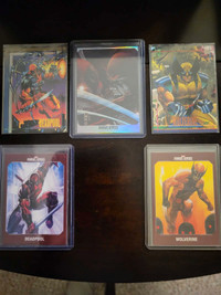 Wolverine vs deadpool cards