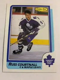 Russ Courtnall 1986-87 OPC O PEE CHEE #174RC.Toronto Maple Leafs