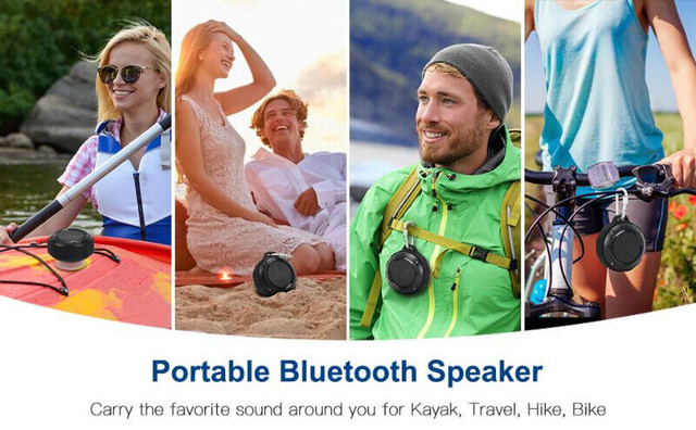 Outdoor Waterproof Bluetooth Mini Speaker Portable Shower Sports in Speakers in Cambridge - Image 2