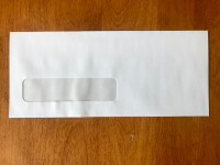 Window Envelopes - 500 Pack (brand new)