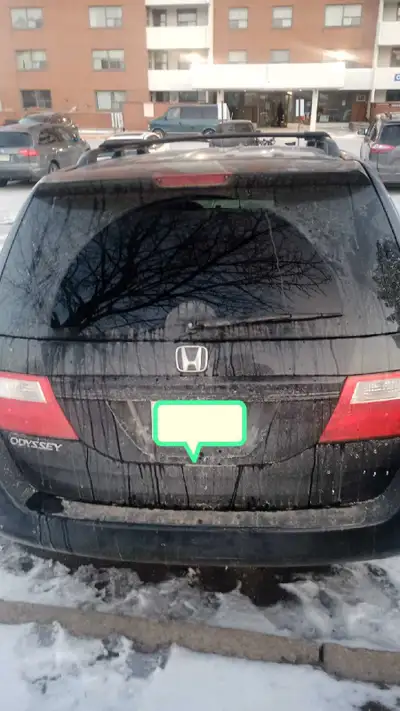 Honda odyssey, the engine is good no leaks, but needs new suspension, tires and the quarter panels a...