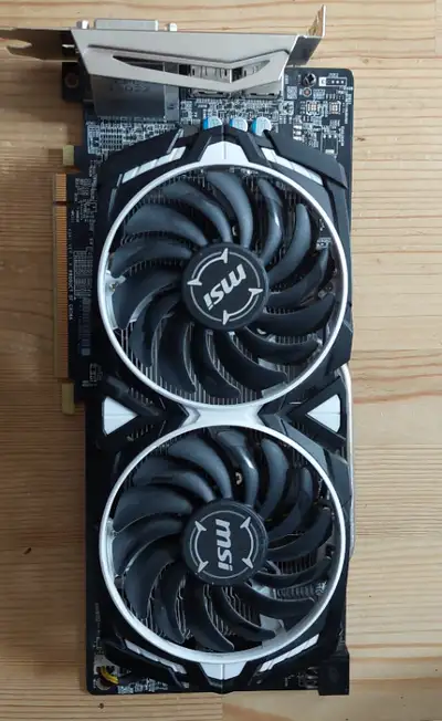 Radeon RX 580 gaming video card(not working properly), View more