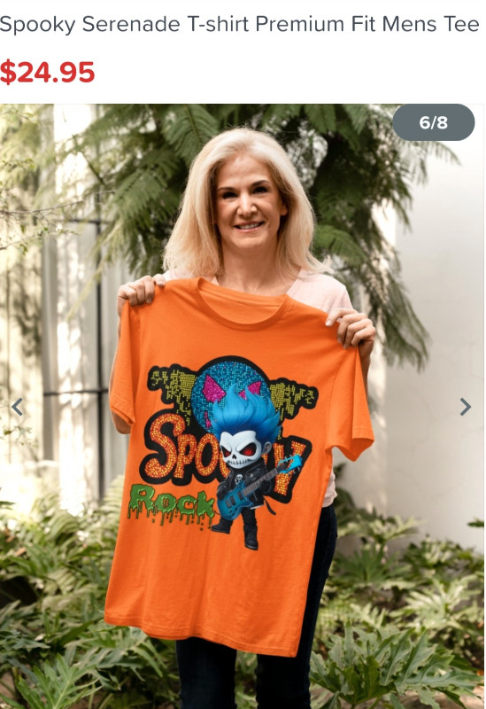 Spooky Serenade T-shirt in Women's - Other in Grande Prairie - Image 3