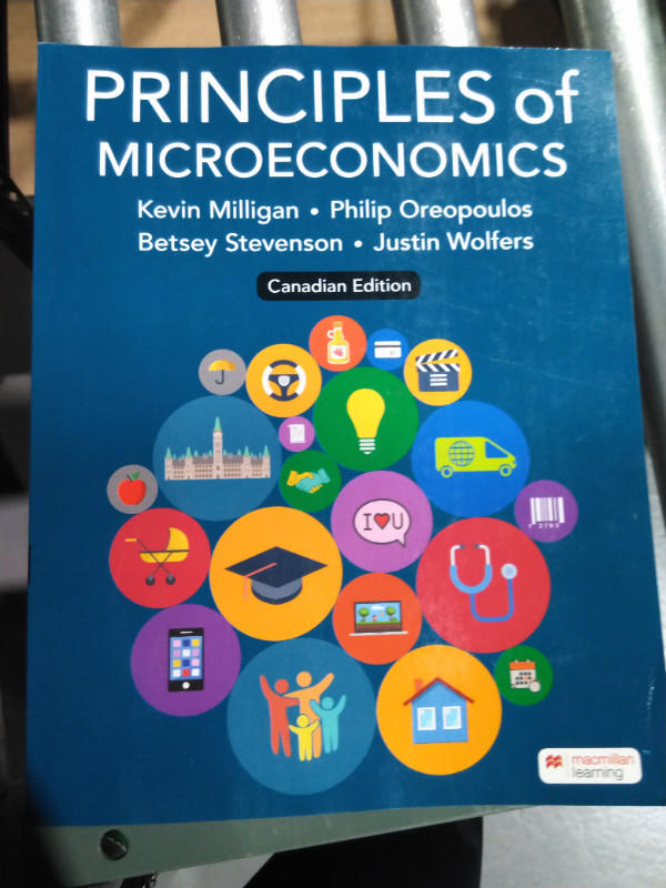 Principles of Microeconomics in Textbooks in City of Toronto