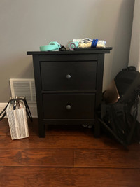Two ikea bed side table 