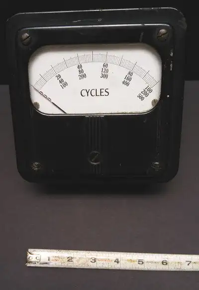 Vintage Westinghouse panel meter * Style 33H652 PH - 33652-1-A * 0.5 milliamps D.C. ON INST. = Full...