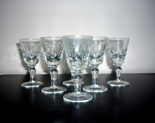 Crystal Glasses .. NEW .. 3 1/4" High ... never used .. Crystal in Kitchen & Dining Wares in Cambridge