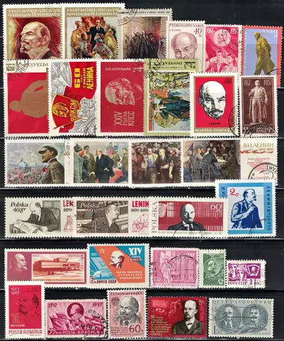 Vladimir Lenin Stamps [#30 Total], View more