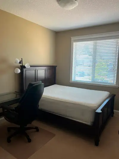 Large fully furnished room in a newer home with own private bathroom available. Room is fully furnis...