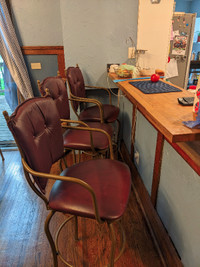 Set of (4) bar stools