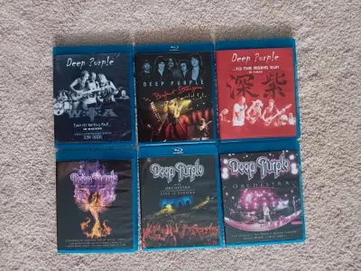 ROCK ! CONCERT BLUE RAYS ! 100 LOT !, View more