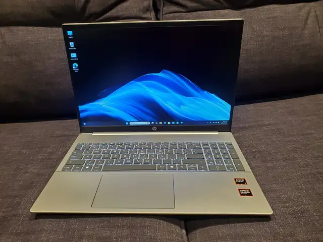 (new-open box) 16" HP Laptop, Ryzen 7, 16GB DDR5 RAM, 1TB SSD in Laptops in Mississauga / Peel Region - Image 2
