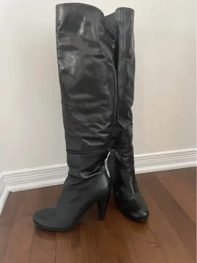 Bottes hautes en cuir Rudsak, View more