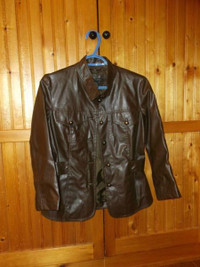Ladies Summer Leather Jacket