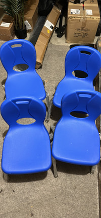 Brand New Learniture Classroom/Daycare Chairs, Set of 4, 12”
