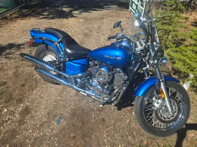 2009 Yamaha Vstar 650. 9750 km. Mint condition, needs nothing., View more