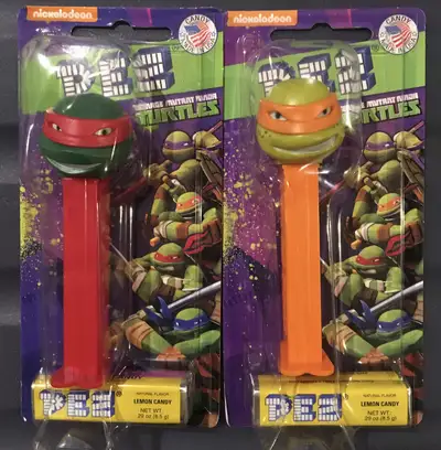 Sealed Vintage Teenage Mutant Ninja Turtles PEZ Dispensers, View more