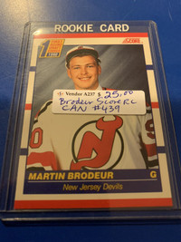 Martin Brodeur RC Score CDN #439 Devils Showcase 320