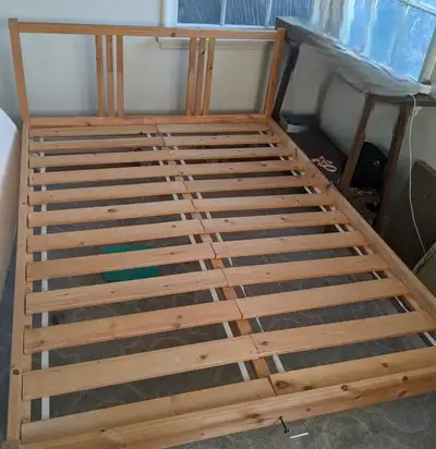 IKEA FJELLSE Double bed, View more
