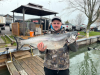 Lake Ontario salmon and trout charters 