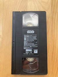 Cassette VHS Tape Star Wars Episode 1