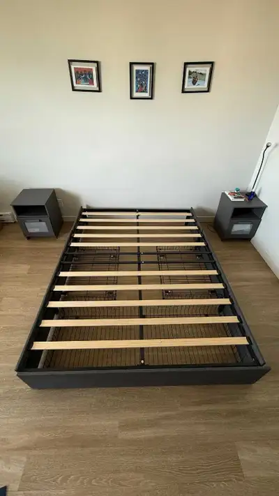 Queen Bed frame, View more