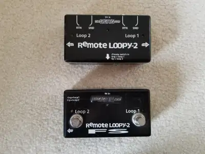 GigRig Remote Loopy 2, Relay-based loop switcher with 2 independent loops. Can use 1 for front end o...
