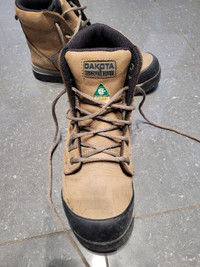 Womens steel toe boots size 8 (Dakota Work Pro Series)