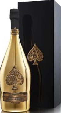Bottle Ace of spades Armand de Brignac  ChampagneCase 