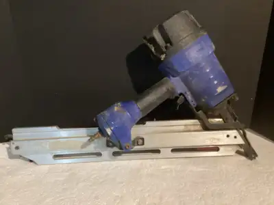 This Paslode framing nailer is a reliable heavy-duty pneumatic tool that excels at tackling demandin...