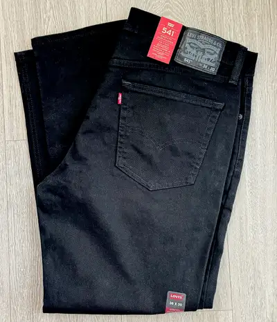 Levi's Men's 541 36x30 Black Slim Taper Fit NWT, View more