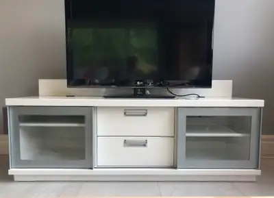 Modern White Media Console, View more