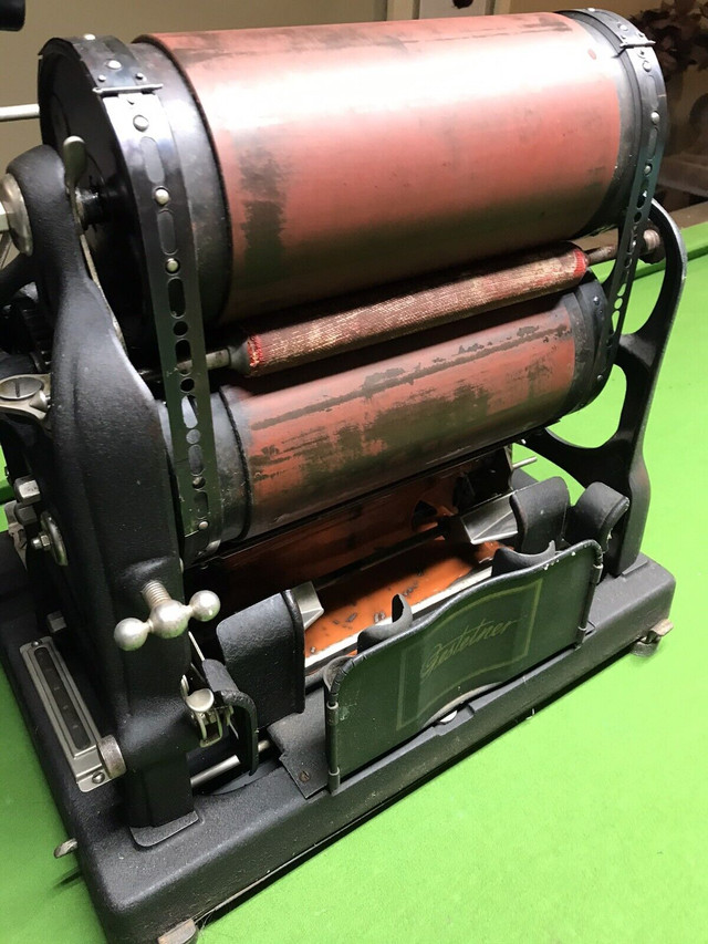 Antique Printer  in Arts & Collectibles in Norfolk County - Image 2