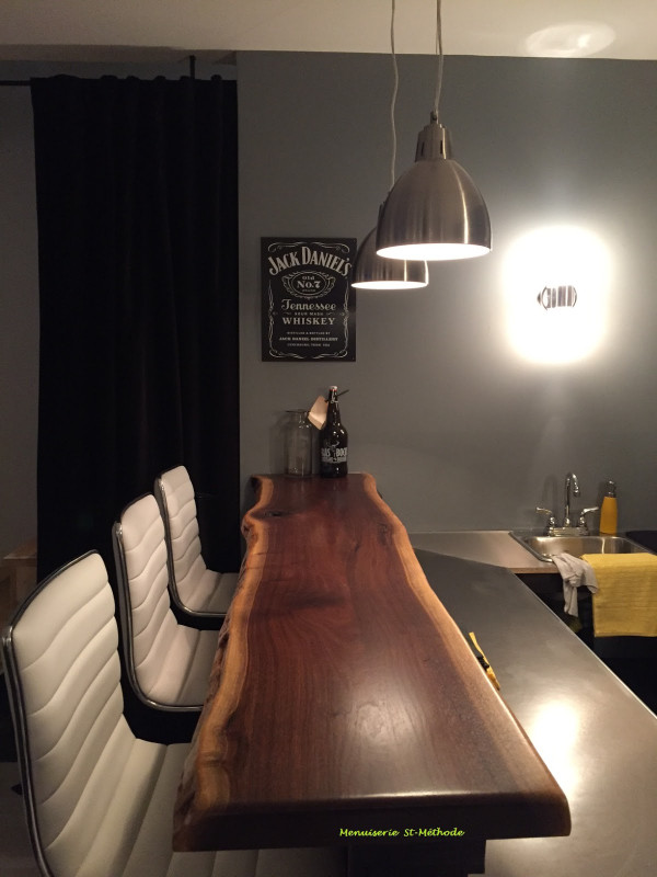 comptoir restaurant, comptoir bar, comptoir cuisine en bois dans Mobilier de salle à manger et cuisine  à Ville de Québec - Image 2