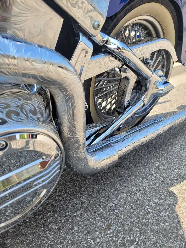 2010 Harley Davidson Softail Deluxe in Street, Cruisers & Choppers in Kitchener / Waterloo - Image 8